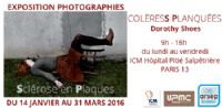 ColèresS Planquées - photographies de Dorothy Shoes. Du 15 janvier au 31 mars 2016 à Paris13. Paris.  09H00